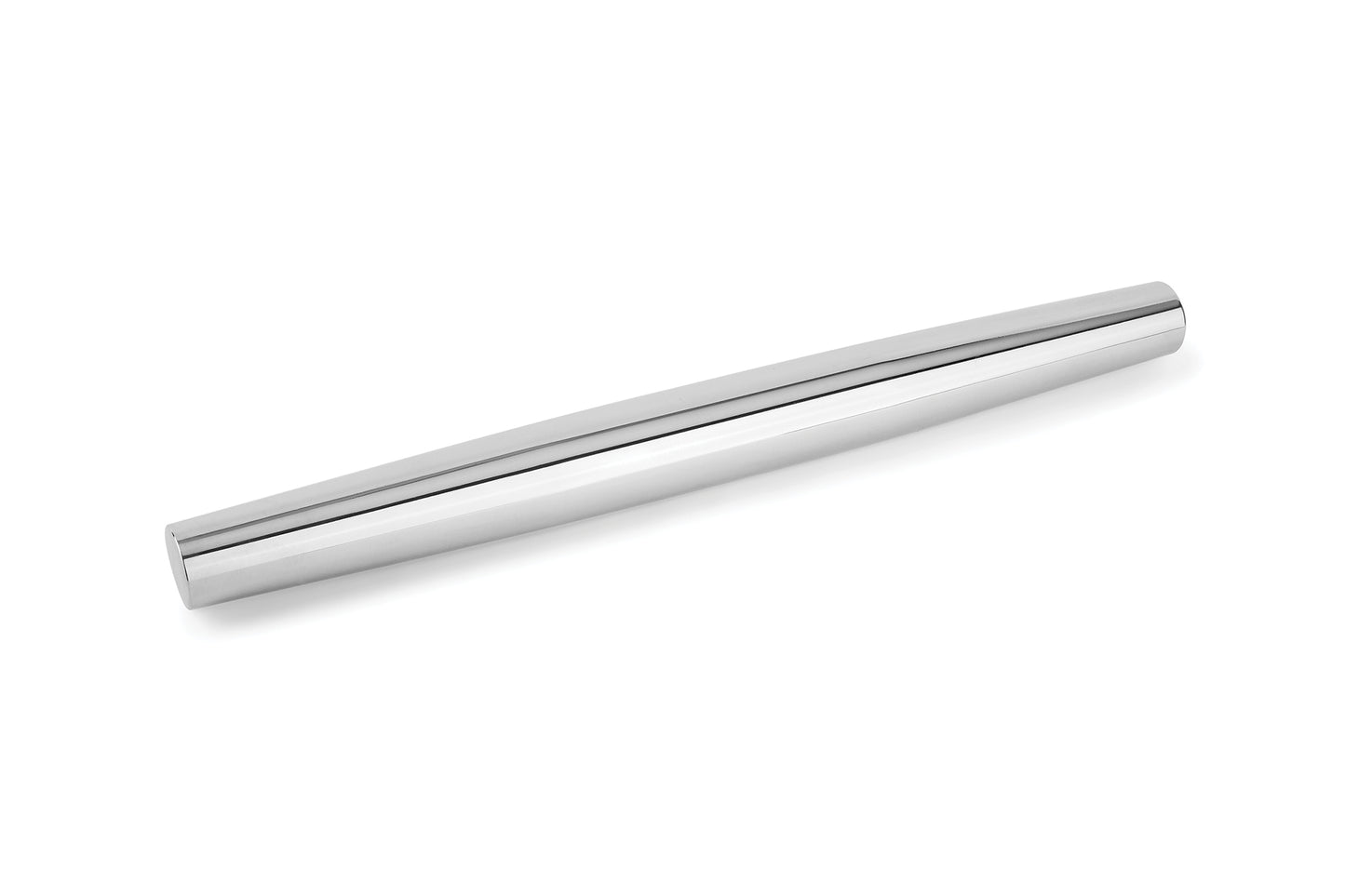 Fox Run 18" Stainless Steel French Rolling Pin, Tapered - (25 Pieces)