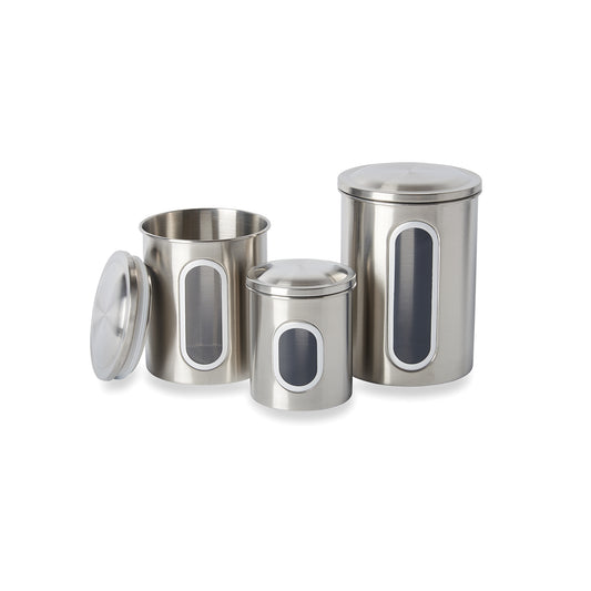 Fox Run 3pc Canister Set - (Bundle of 8)