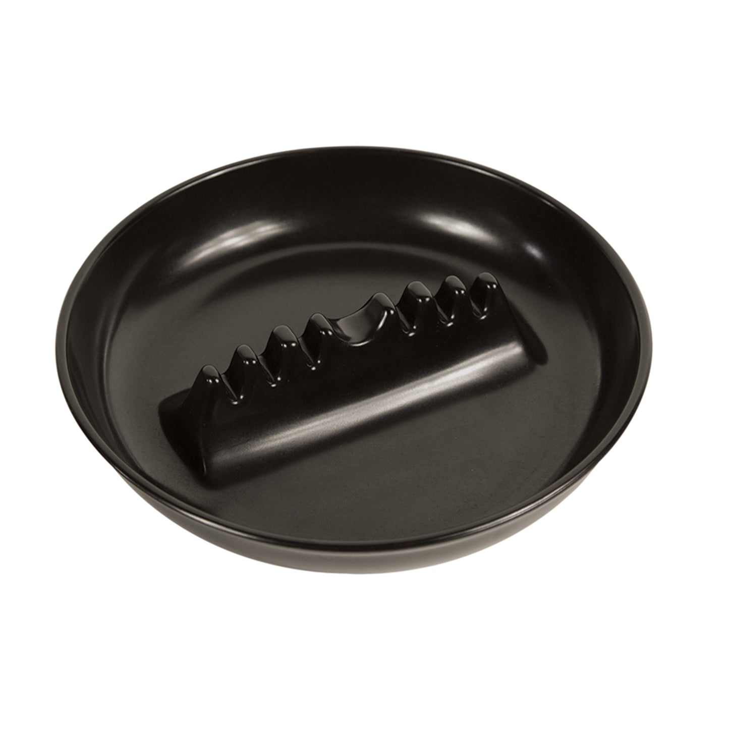 Fox Run 7" Ash Tray, Black - (Bundle of 100)