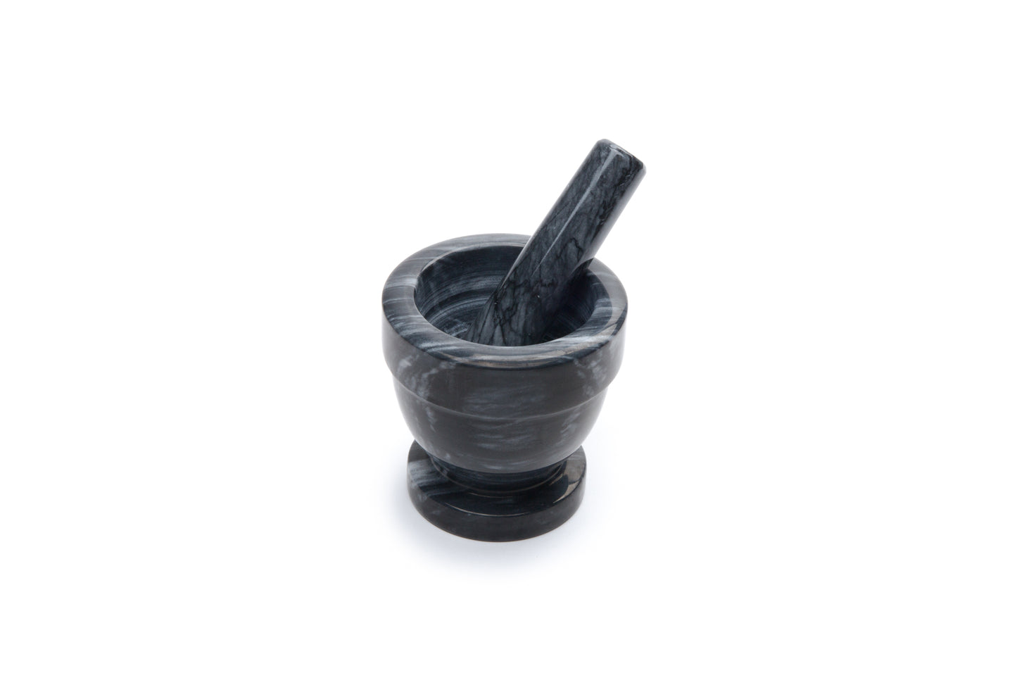 Fox Run Blk Mrbl Mortar And Pestle 4In - (Bundle of 16)