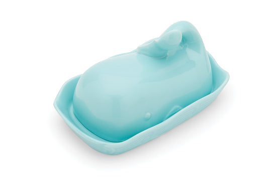 Fox Run Ceramic Whale Butter Dish - (15 Pieces)