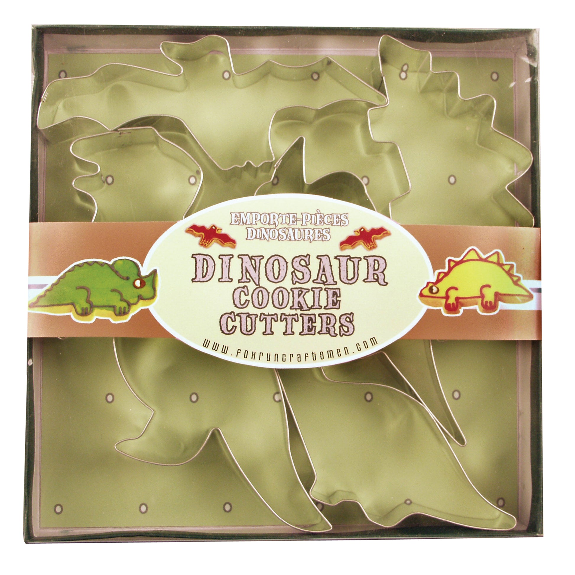 Fox Run Dinosaur C.C. Set - (Bundle of 40)