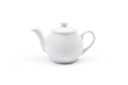 Fox Run Earthenware White Teapot 10 Cup - (14 Sets)