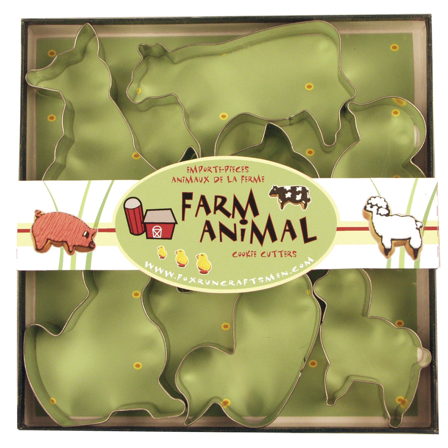 Fox Run Farm Animal 7 Pc Cc St - (Bundle of 45)