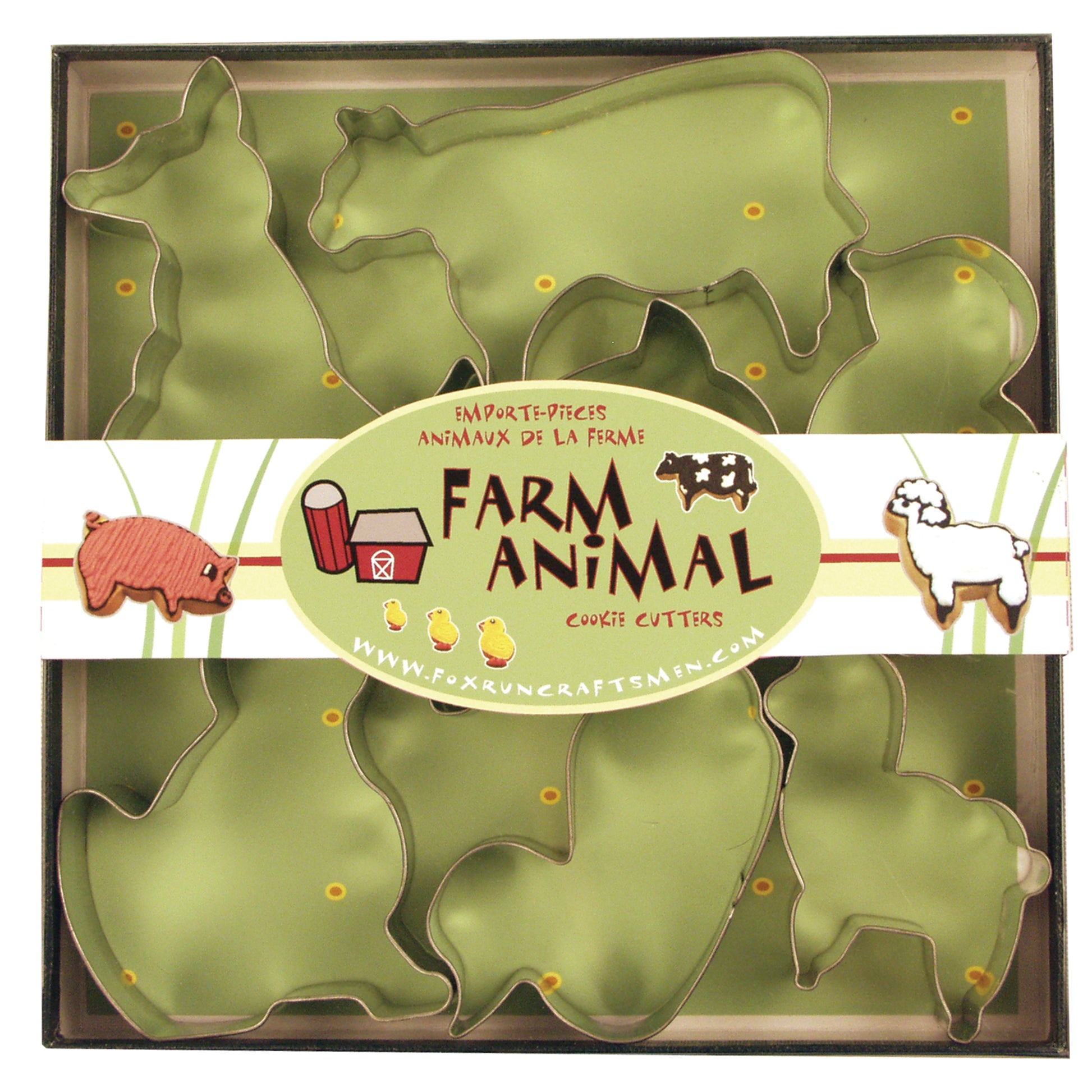 Fox Run Farm Animal 7 Pc Cc St - (Bundle of 45)