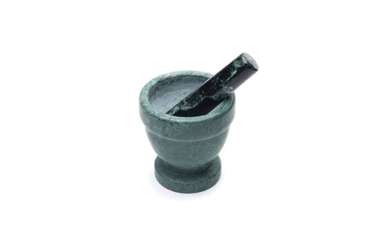 Fox Run Grn Mrbl Mortar And Pestle 4" - (Bundle of 16)