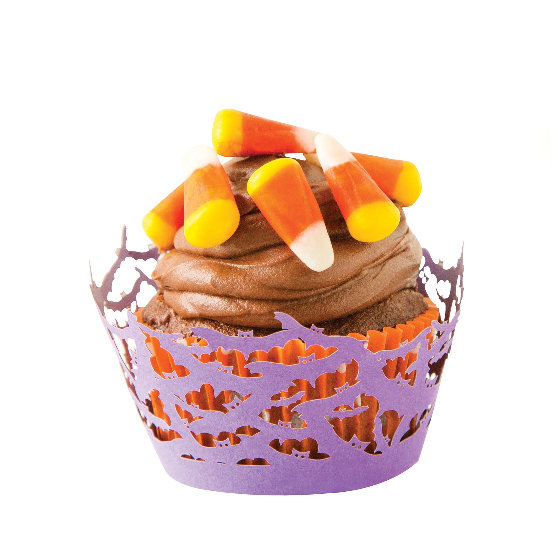 Fox Run Halloween Bats Cupcake Wraps - (Bundle of 45)