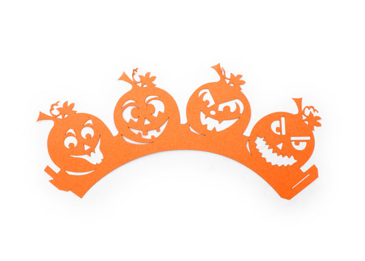 Fox Run Jack-O-Lantern Cupcake Wraps - (Bundle of 45)