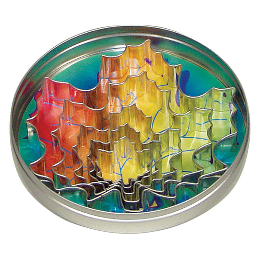 Fox Run Maple Leaf Cookie Cutter Set, 5-Piece - (34 Sets)