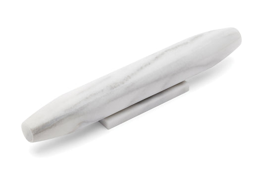 Fox Run Marble 12" Tapered RP, White - (10 Pieces)