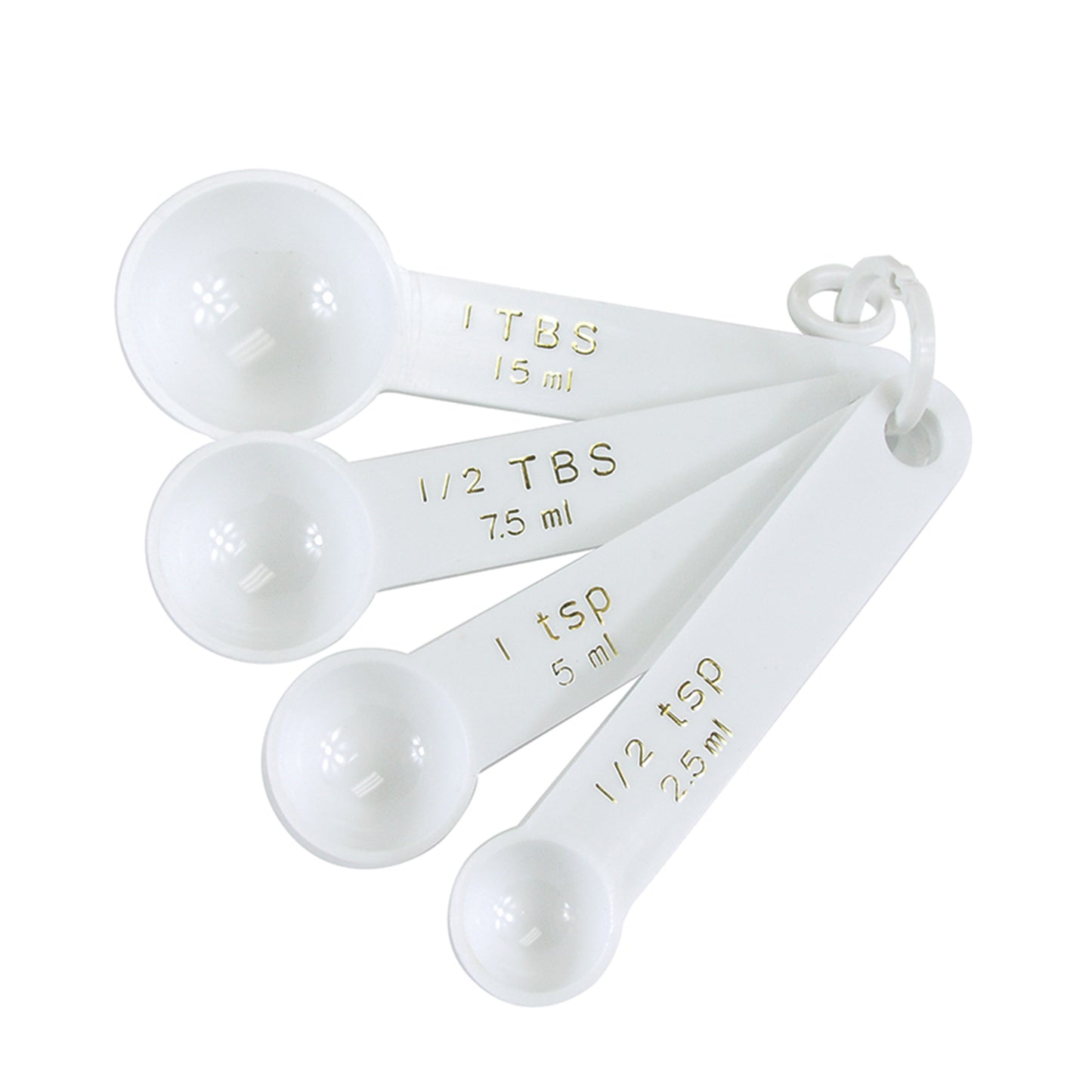 Fox Run Meas.Spoon Set,White - (Bundle of 134)