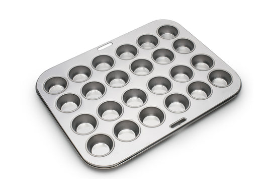 Fox Run Mini Muffin Pan 24 Cup18/0SS - (Bundle of 12)