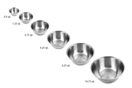 Fox Run Mixing Bowls Set of 6 - (Bundle of 5)