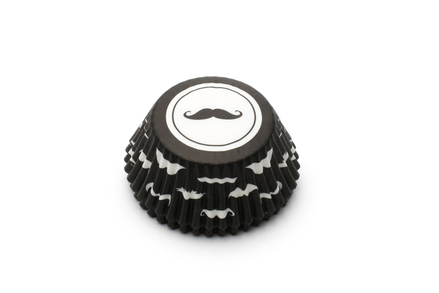 Fox Run Mustache BC, Black, PBH, S/50 - (Bundle of 134)