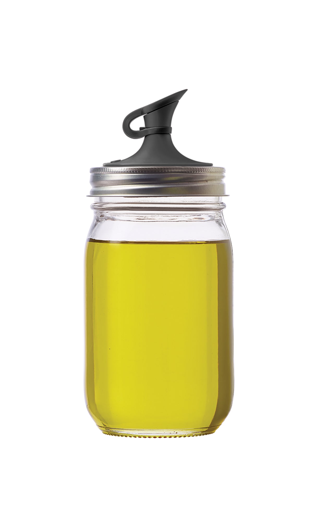Fox Run Oil Cruet for Regular Mouth Mason Jars, Black (115 Pieces)