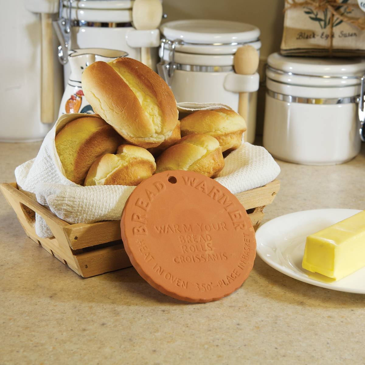 Fox Run Round Bread Warmer - (73 Pieces)