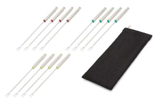 Fox Run Set 12 S/S Fondue Forks, bag - (Bundle of 20)