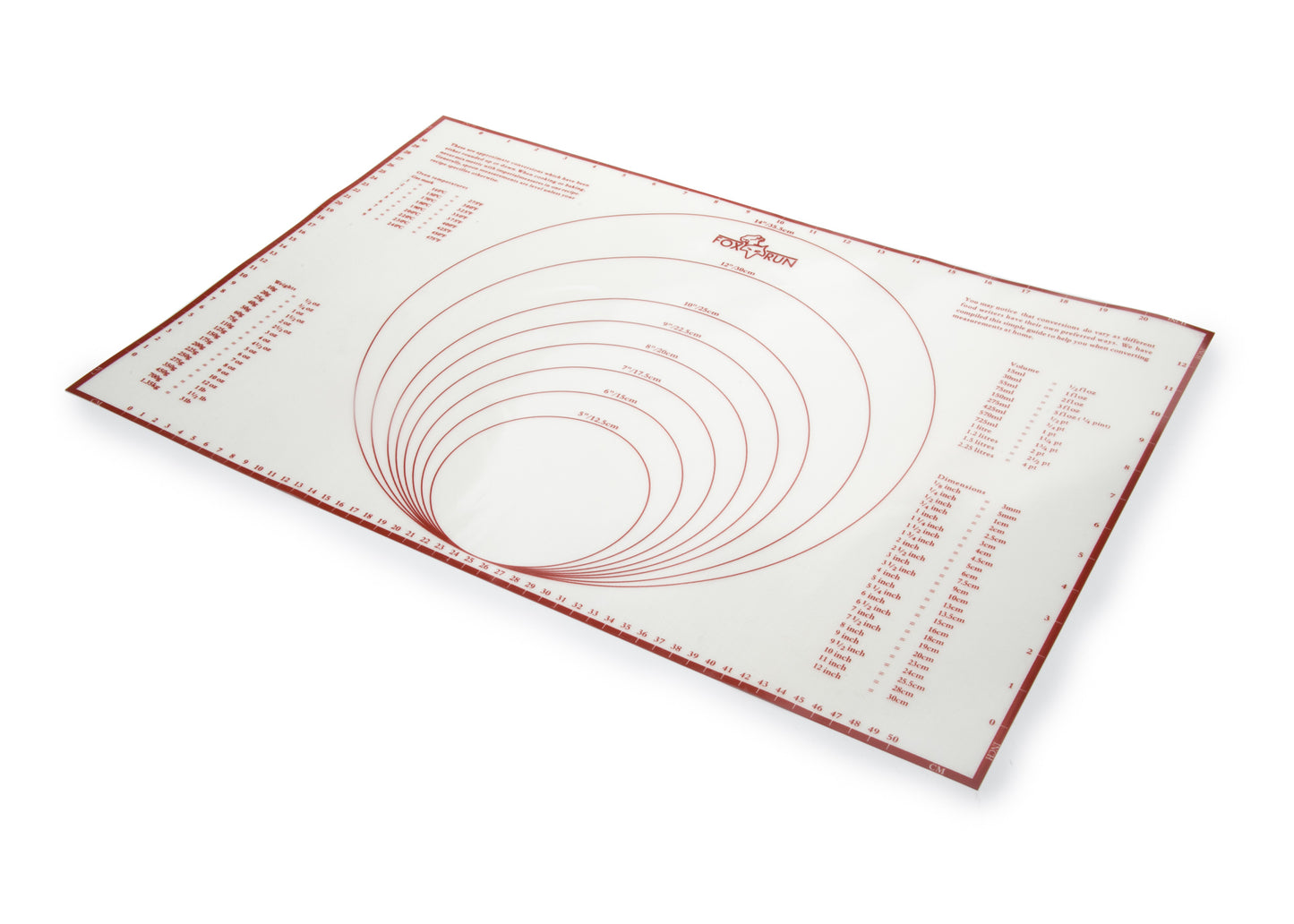 Fox Run Silicone Pastry Mat Measur. - (Bundle of 19)