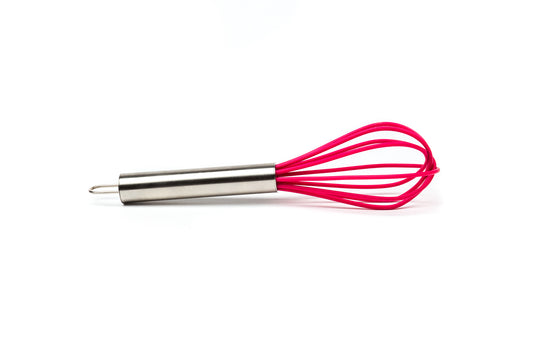 Fox Run Silicone Whisk 8.5", Rapsberry - (Bundle of 65)