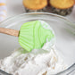 Fox Run Small Silicone Cupcake Spatula, Green - (84 Pieces)