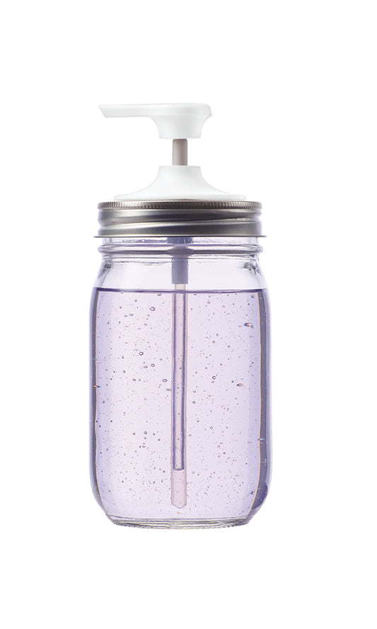 Fox Run Soap Pump for Regular Mouth Mason Jars, White (100 Pieces)