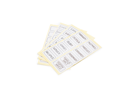 Fox Run Spice Labels 48/Pk - (Bundle of 160)