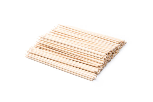 Fox Run Wooden Skewers, 4" - (Bundle of 160)