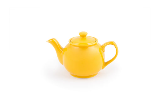 Fox Run Yellow Earthenware Teapot 6 Cup - (20 Sets)