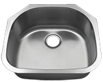Futura CANTON 23" Stainless Steel Kirchen Sink by Chemcore Industries