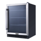 Galanz 160L Stainless Steel Built-In Beverage Cooler - GLB57MS2B15
