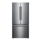Galanz 453L Stainless Steel 3-Door French Door Bottom Mount Refrigerator - GLR16FS2E16