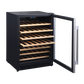 Galanz 47-Bottle Stainless Steel Built-In Wine Cooler - GLW57MS2B16