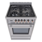 Galanz Stainless Steel Radiant Gas Range - GL1FR24ASSAGN