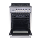 Galanz Stainless Steel Radiant Gas Range - GL1FR24ASSAGN