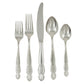 Ginkgo International Helmick Collection 20-Piece Stainless Steel Pineapple Flatware Set