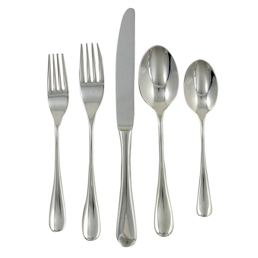 Ginkgo International Helmick Collection 5-Piece Stainless Steel Firenze Flatware Set