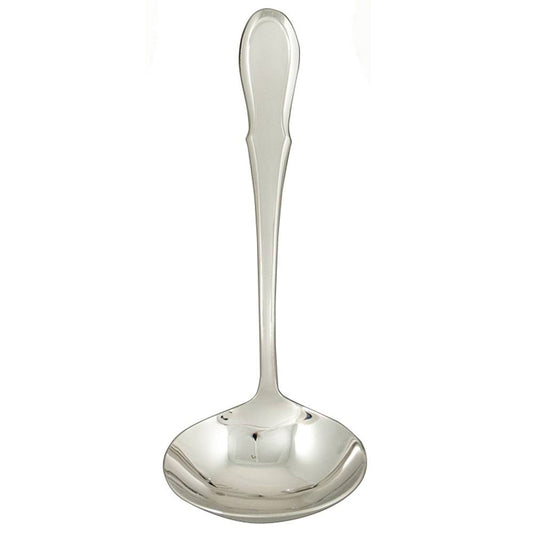 Ginkgo International Helmick Collection Stainless Steel Celine Platinum Sauce Ladle