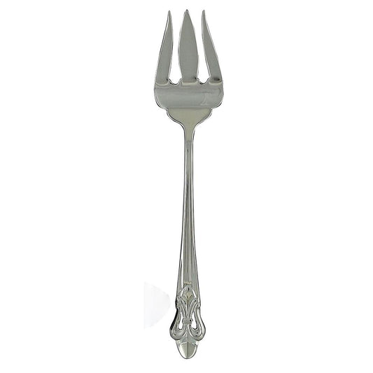 Ginkgo International Helmick Collection Stainless Steel Fleur de Lis Cold Meat Fork