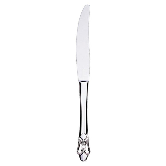 Ginkgo International Helmick Collection Stainless Steel Fleur de Lis Dinner Knife