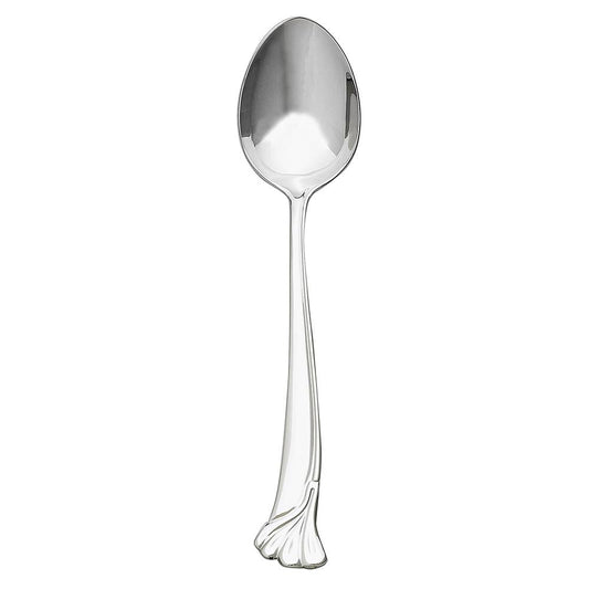 Ginkgo International Helmick Collection Stainless Steel Ginkgo Leaf Serving Spoon