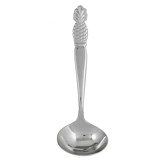 Ginkgo International Helmick Collection Stainless Steel Pineapple Sauce Ladle