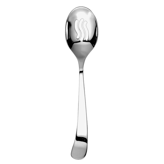 Ginkgo International Helmick Collection Stainless Steel Sea Drift Pierced Serving Spoon