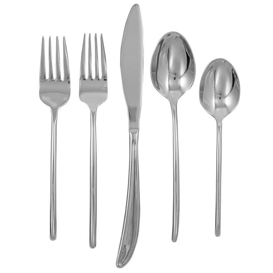 Ginkgo International Helmick Premier 20-Piece Stainless Steel Flight Flatware Set