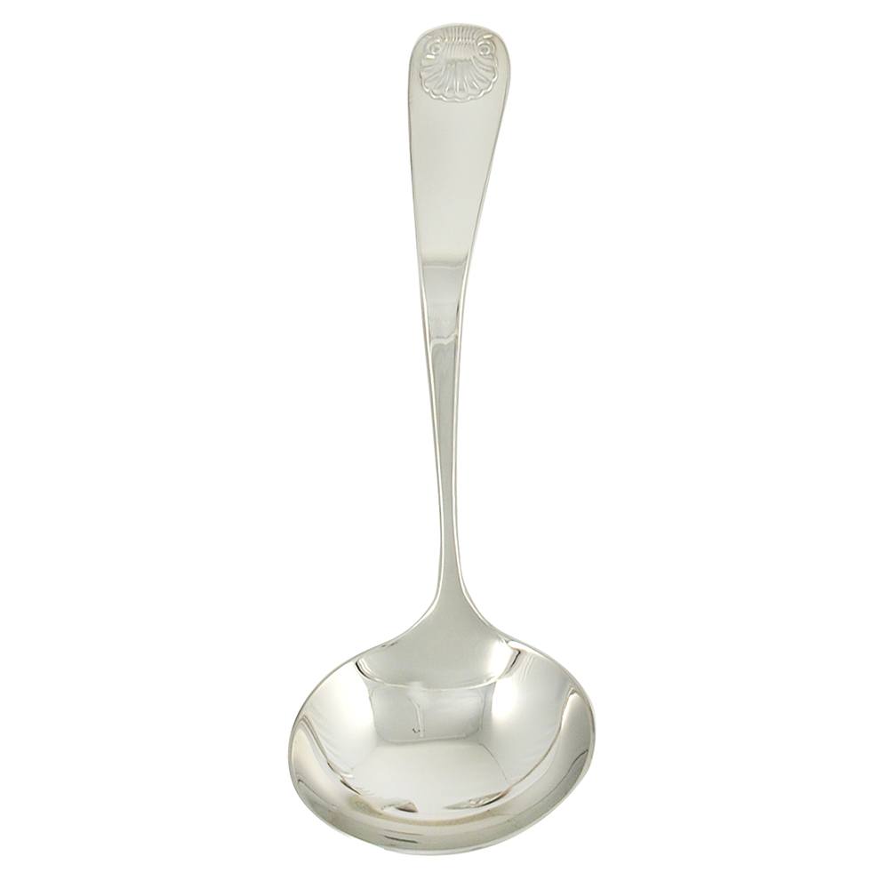 Ginkgo International Helmick Premier Stainless Steel Coquille Sauce Ladle