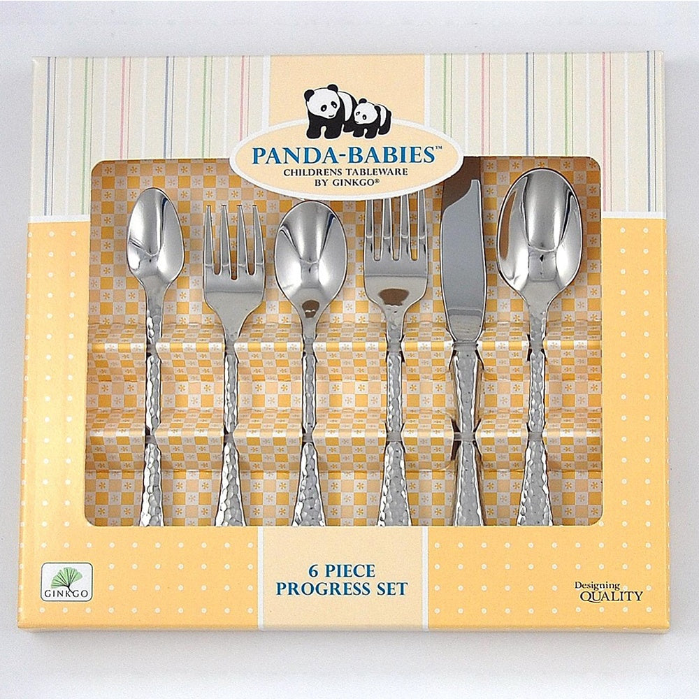 Ginkgo International Lafayette Collection Panda Baby 6-Piece Progress Set