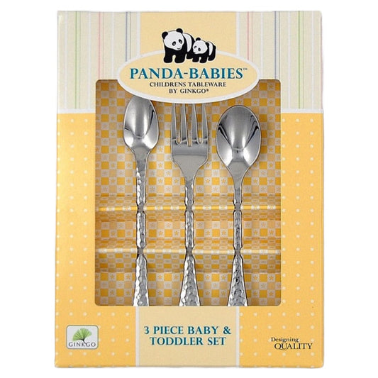 Ginkgo International Lafayette Collection Panda Baby and Toddler 3-Piece Set