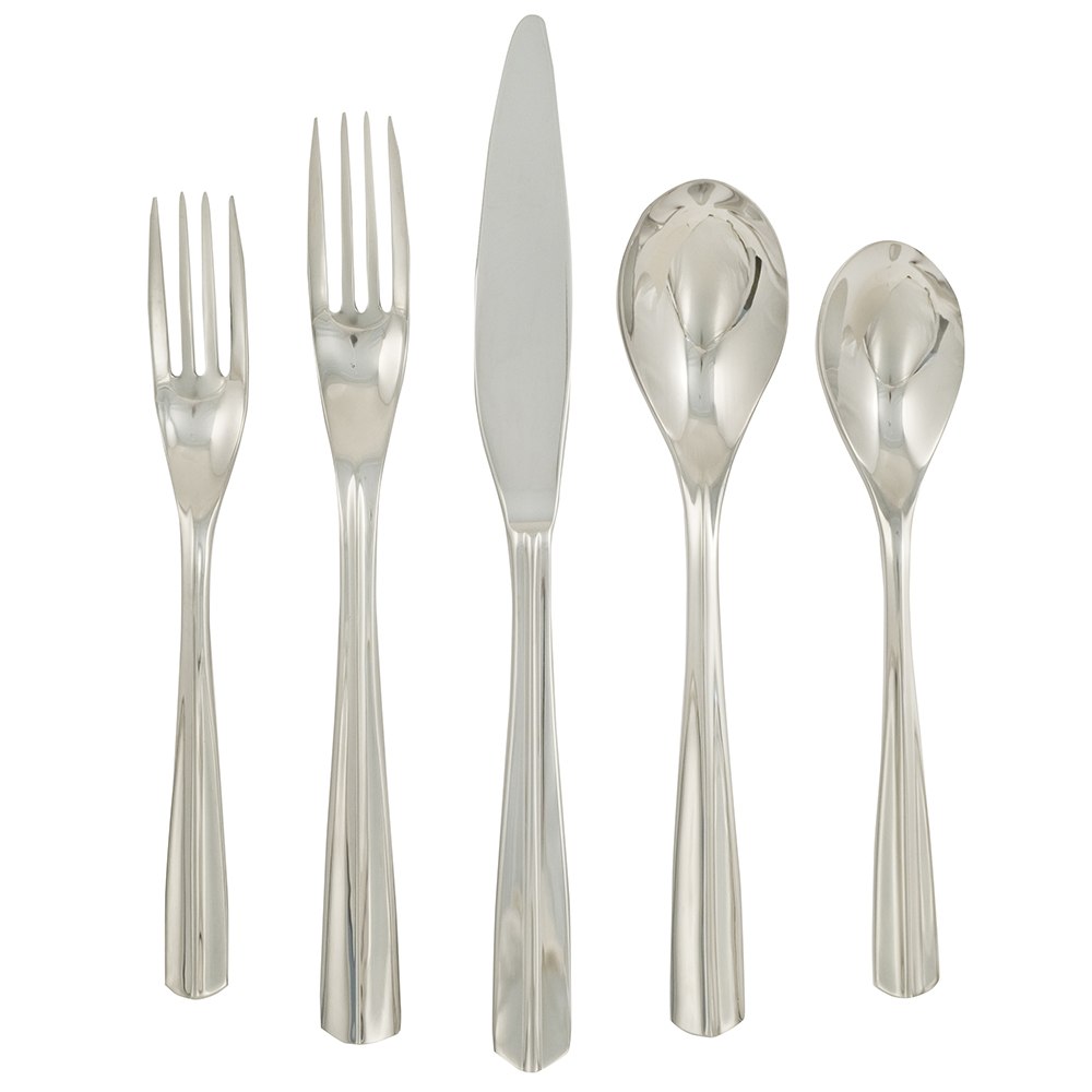 Ginkgo International Select Collection 20-Piece Nocturne Flatware Set