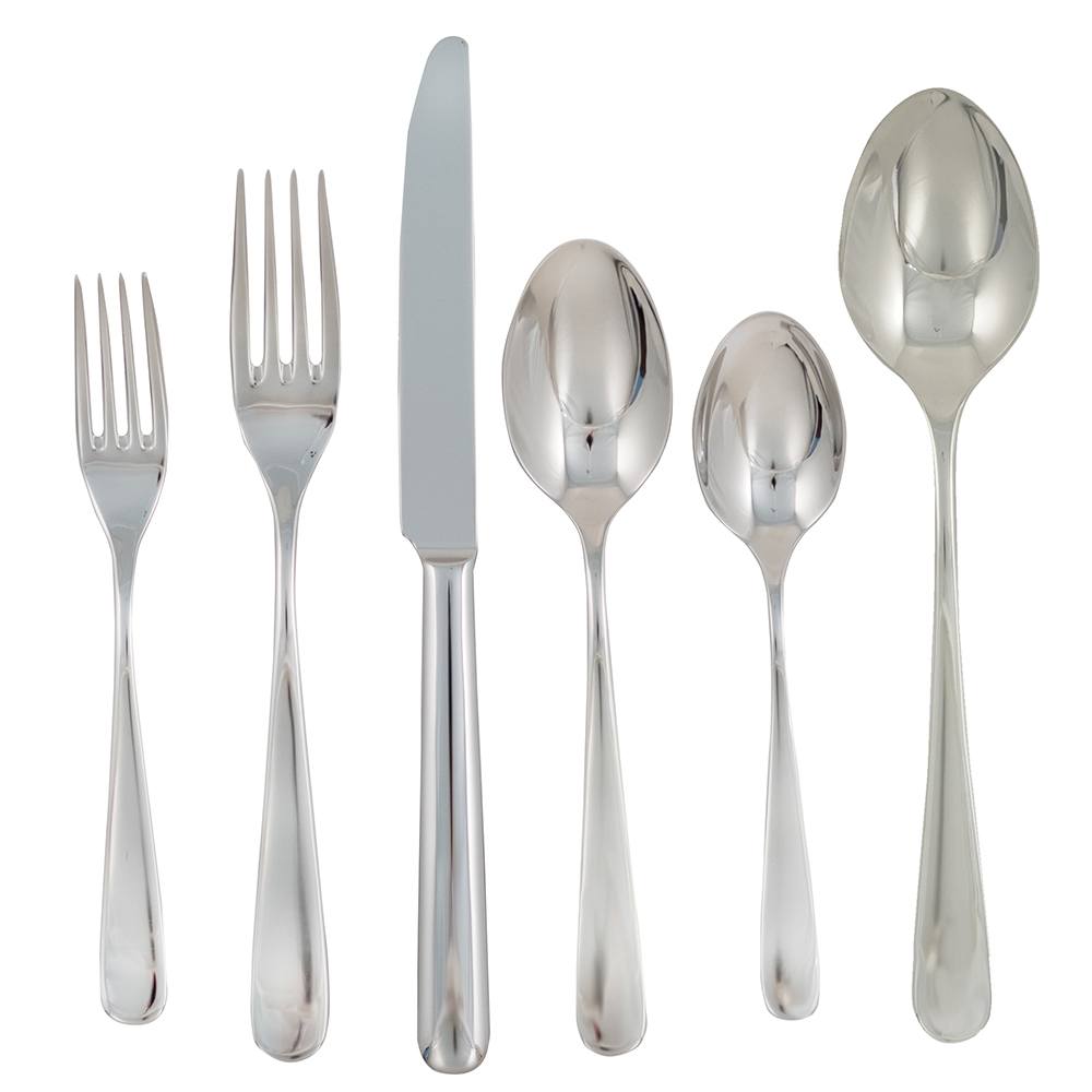 Ginkgo International Select Collection 42-Piece Millennium Mirror Flatware Set