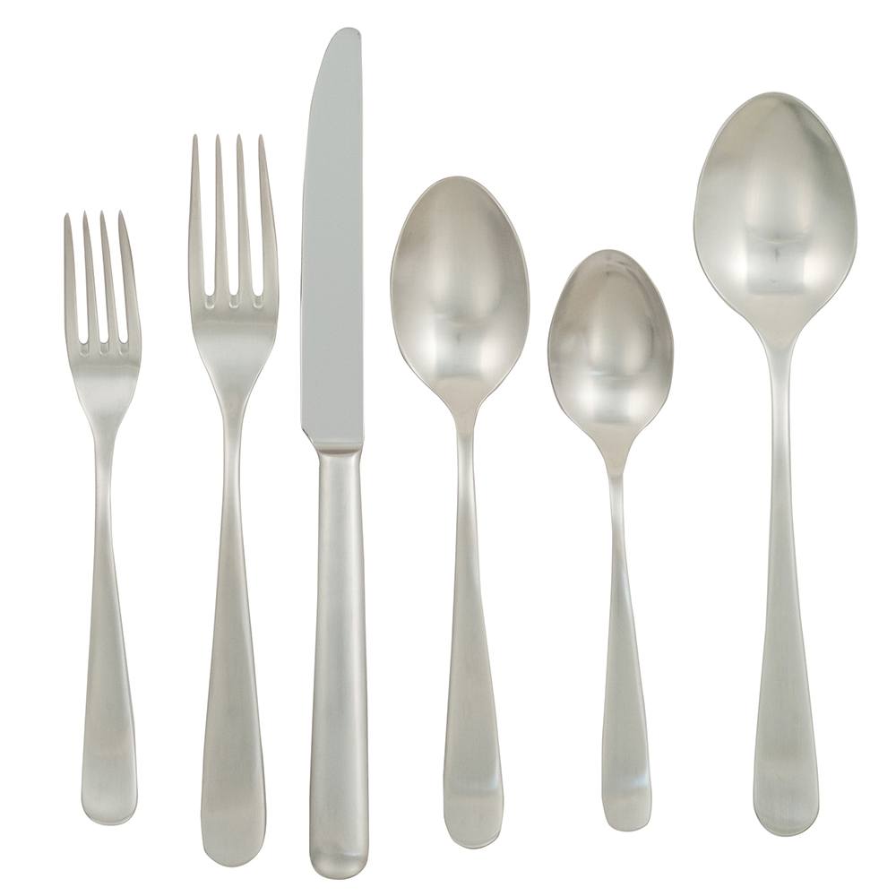 Ginkgo International Select Collection 42-Piece Millennium Satin Flatware Set