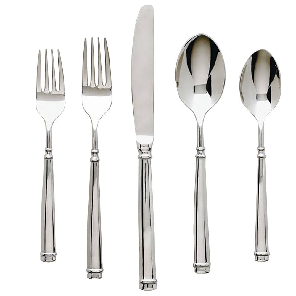 Select Collection Fr Ginkgo International Select Collection 5-Piece Naples Flatware Set ...